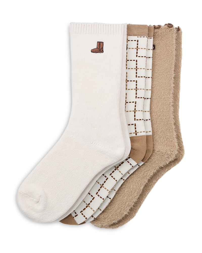 Ugg Classic Crew Socks, Pack of 3