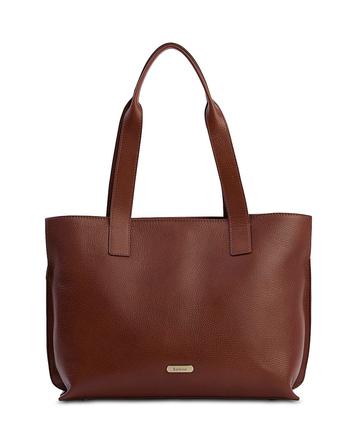 Barbour Alder Large Leather Tote Bag