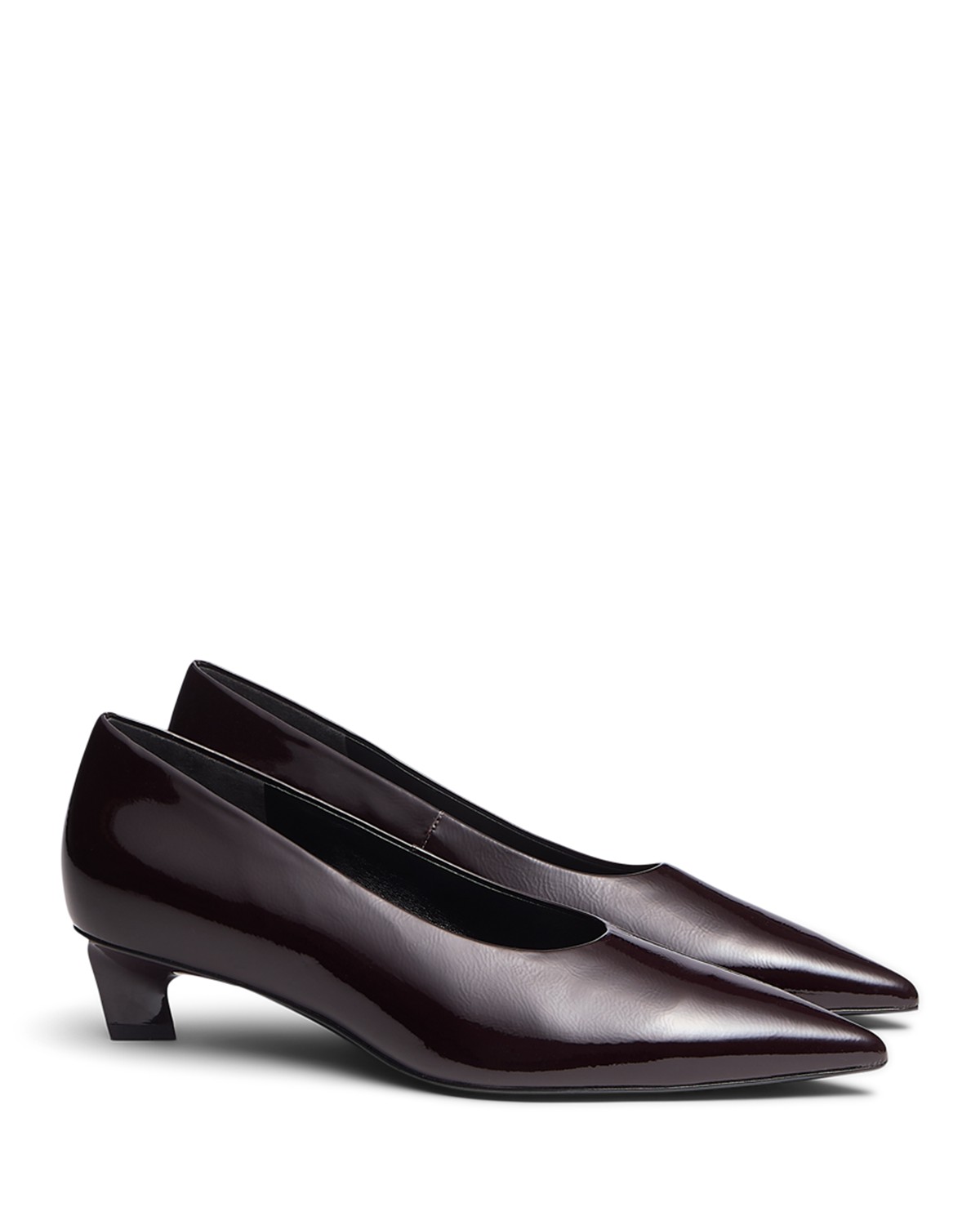 Women's Paloma Patent Leather Kitten Heel Pumps