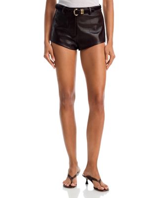 Jayla Faux Leather Shorts