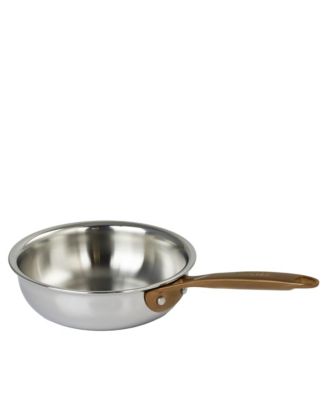  Castel Pro 3-Ply Mini Skillets with Antique Brass Handle, 5"