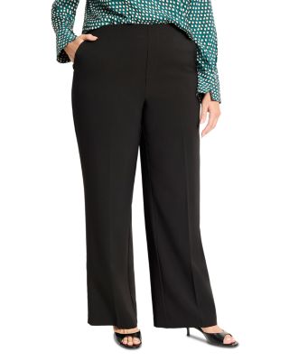 Nic+Zoe Plus Lenox Wide Leg Sleek Stretch Pants