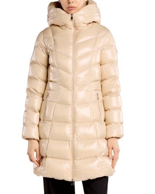 Marusse Hooded Mid Length Down Jacket