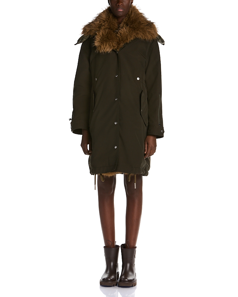 Moncler Halicte Long Down Parka
