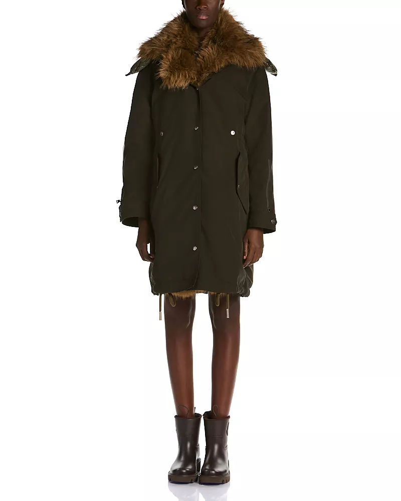 Moncler Halicte Long Down Parka