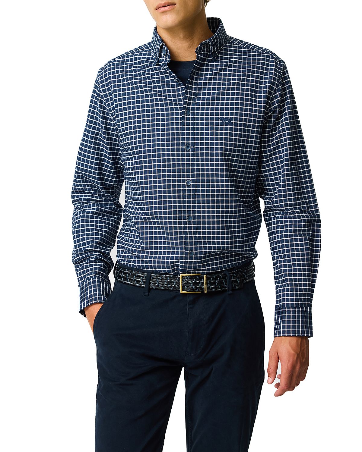 Rodd & Gunn Gunn Check Oxford 3 Sports Fit Shirt