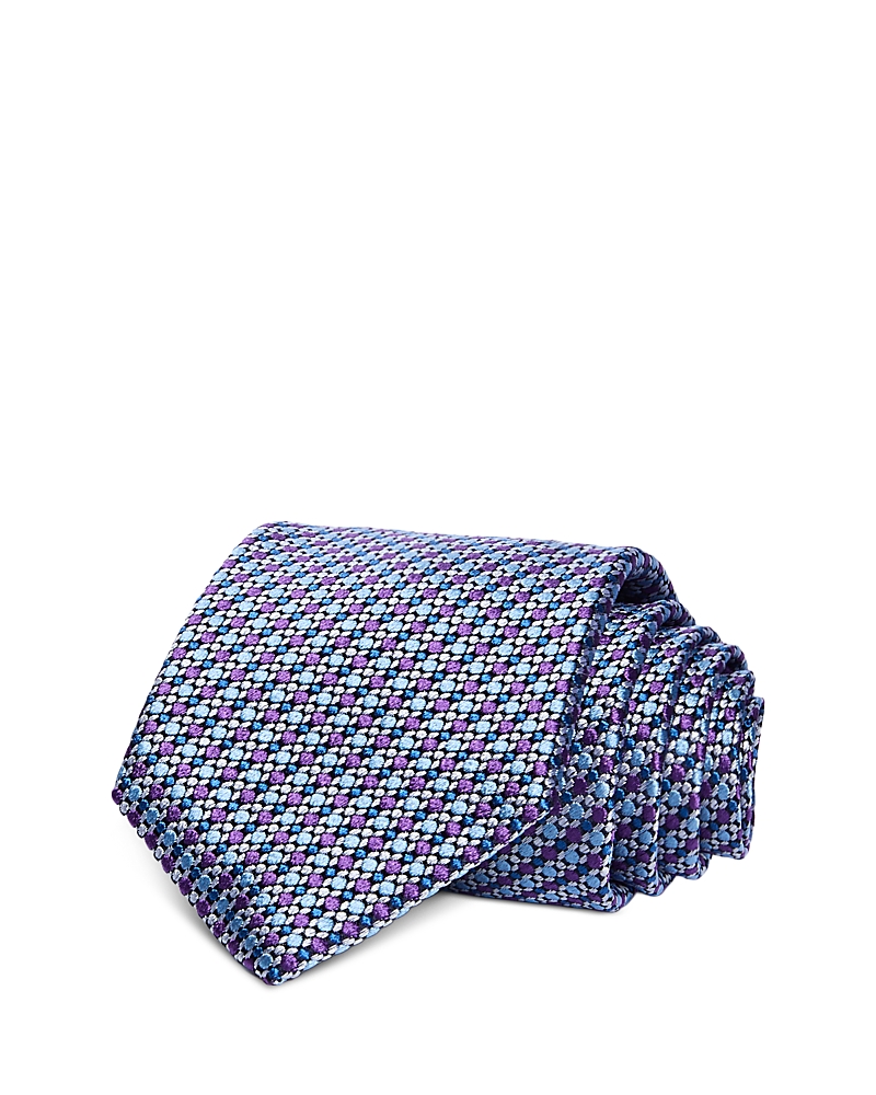 David Donahue Neat Silk Classic Tie