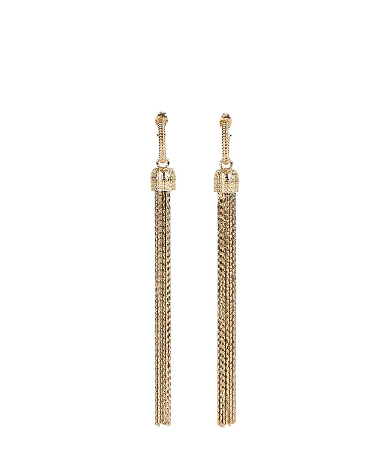 Balmain Brass Tassel Earrings