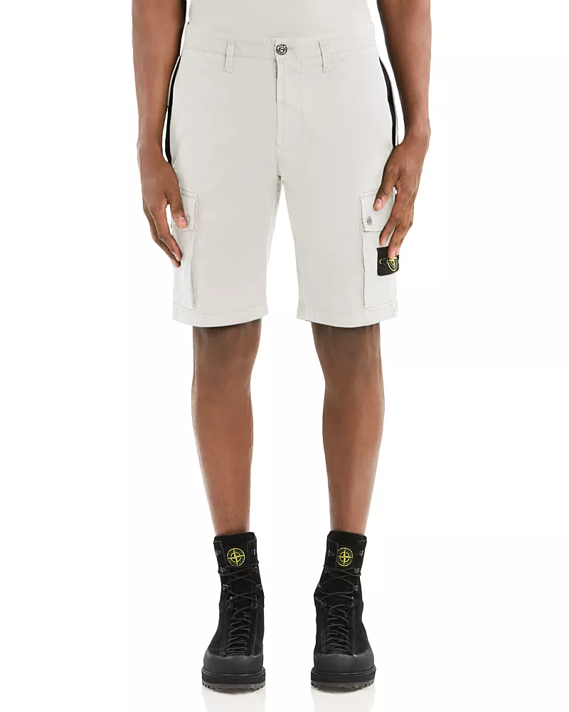 Stone Island Slim Fit Cargo Shorts