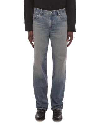 Wardrobe Relaxed Fit 33" Jeans in Heavy Tinted Blue