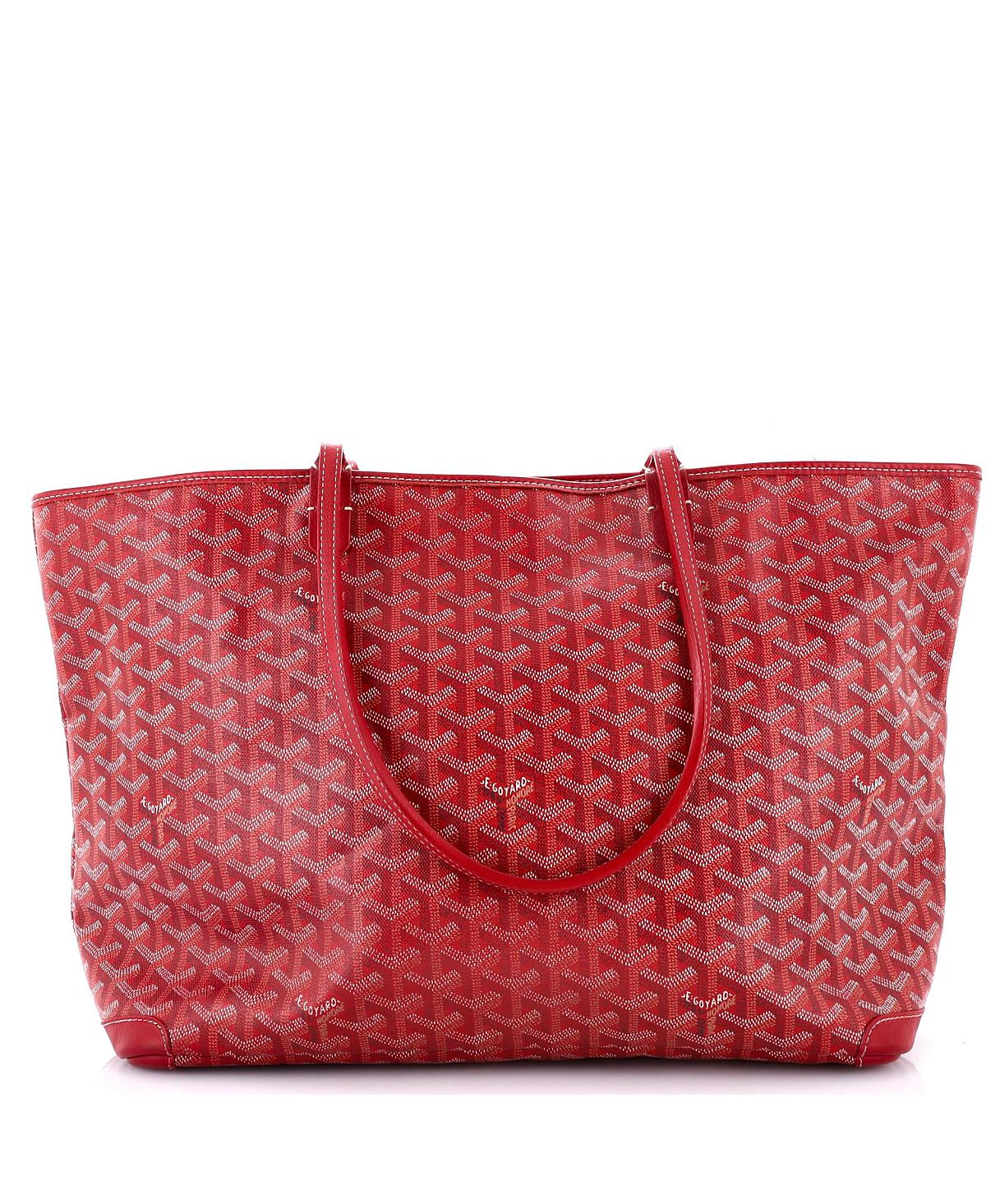 Pre-Owned Goyard Mm Artois Tote Coated Canvas