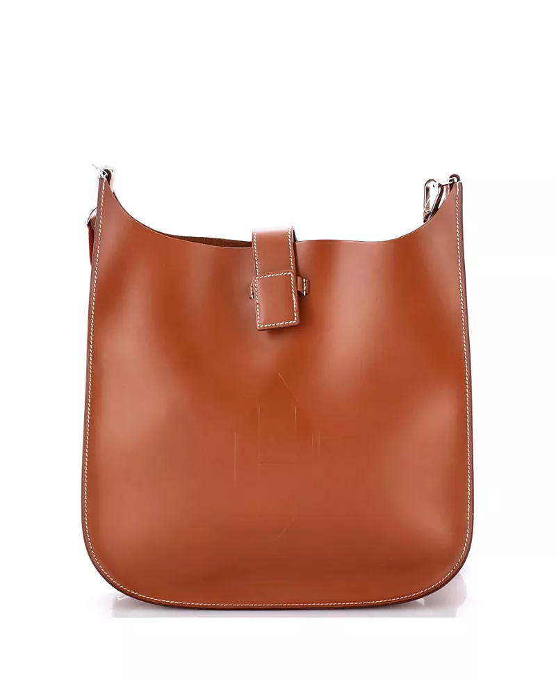 Pre-Owned HERMES 29 Evelyne Sellier Bag Vache Hunter
