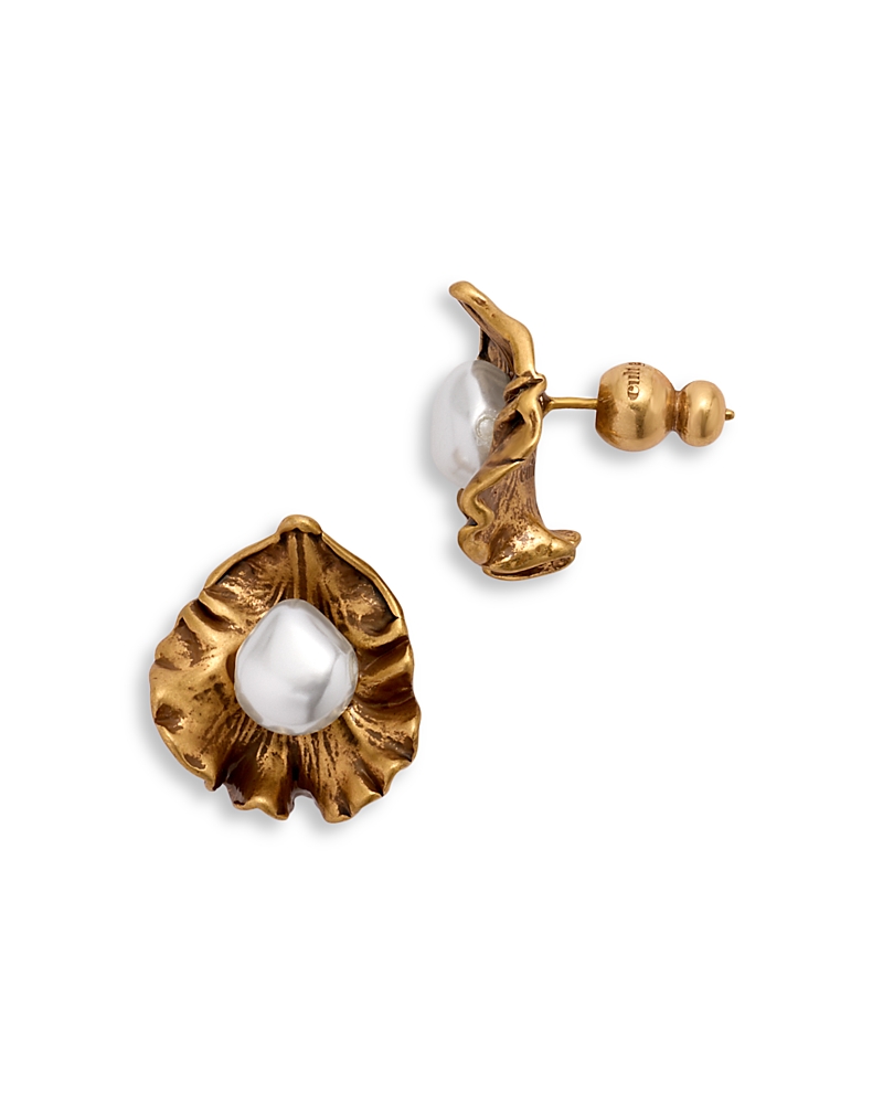 Cult Gaia Iris Perla Mini Earrings