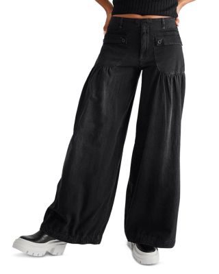 Lotus Mid Rise Balloon Jeans in Smoke Show