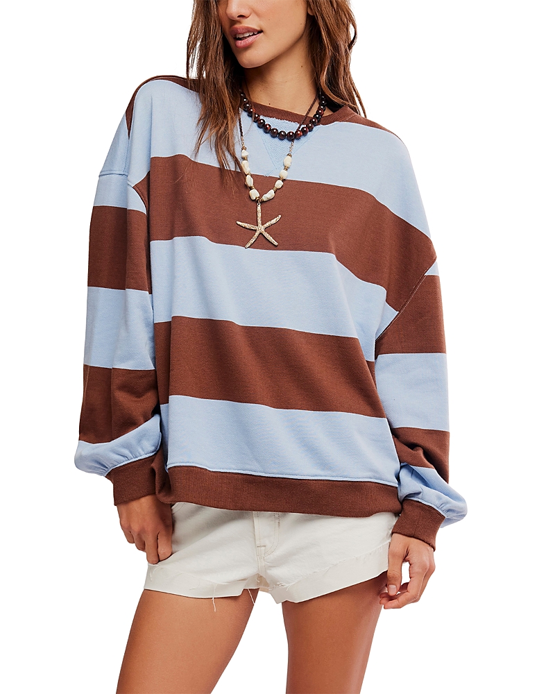 Free People Classic Stripe Crewneck Top
