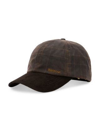 Arlene Waxed Cotton Baseball Cap