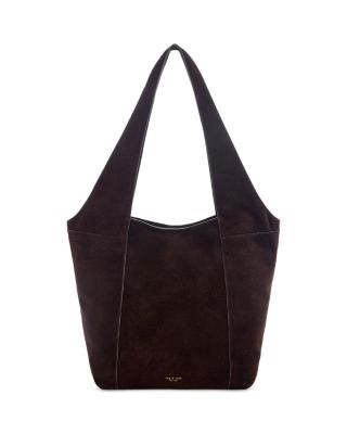 Brayton Large Suede Shopper Tote Bag