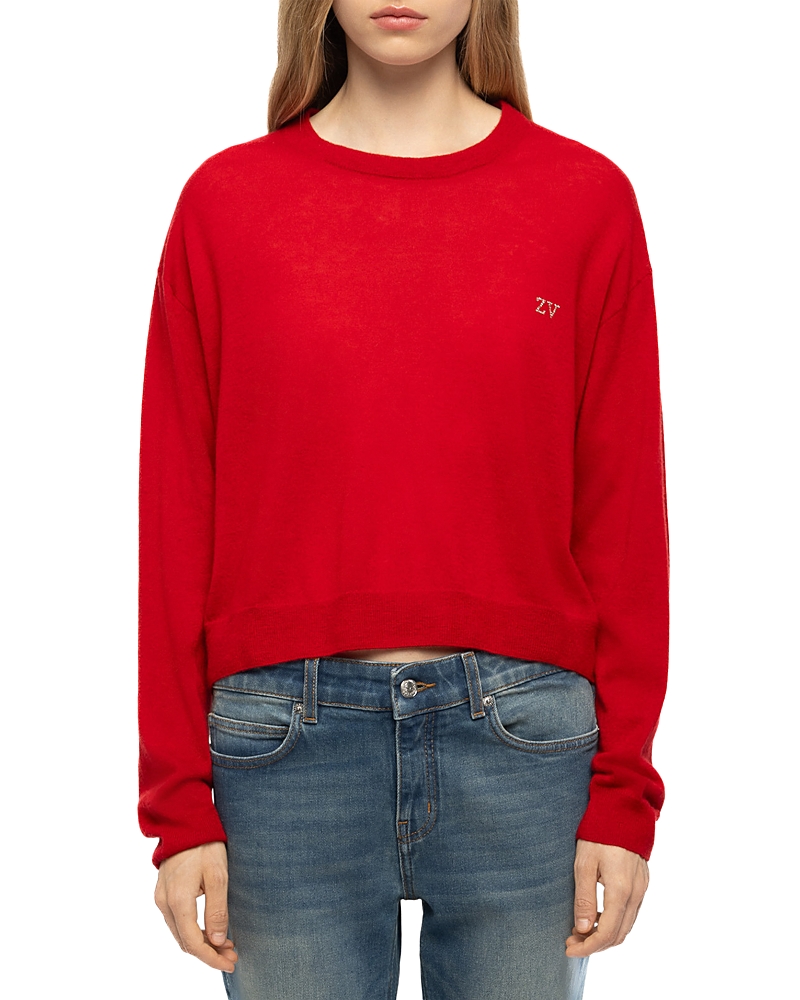 Zadig & Voltaire Swapy Cashmere Crewneck Sweater