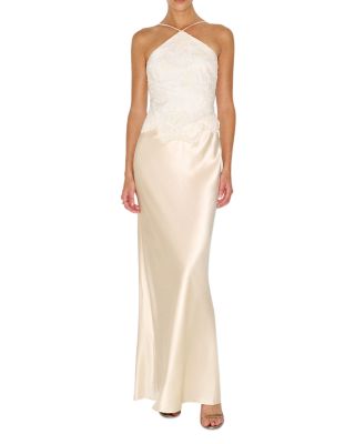 Jillian Embroidered Gown