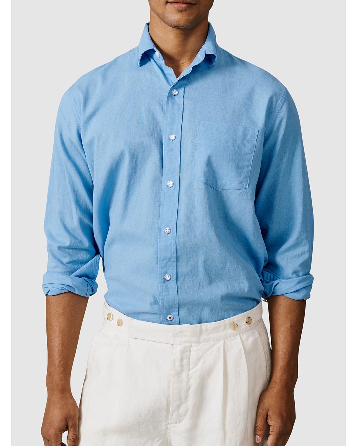 Aubin Grainsby Linen Cotton Relaxed Shirt