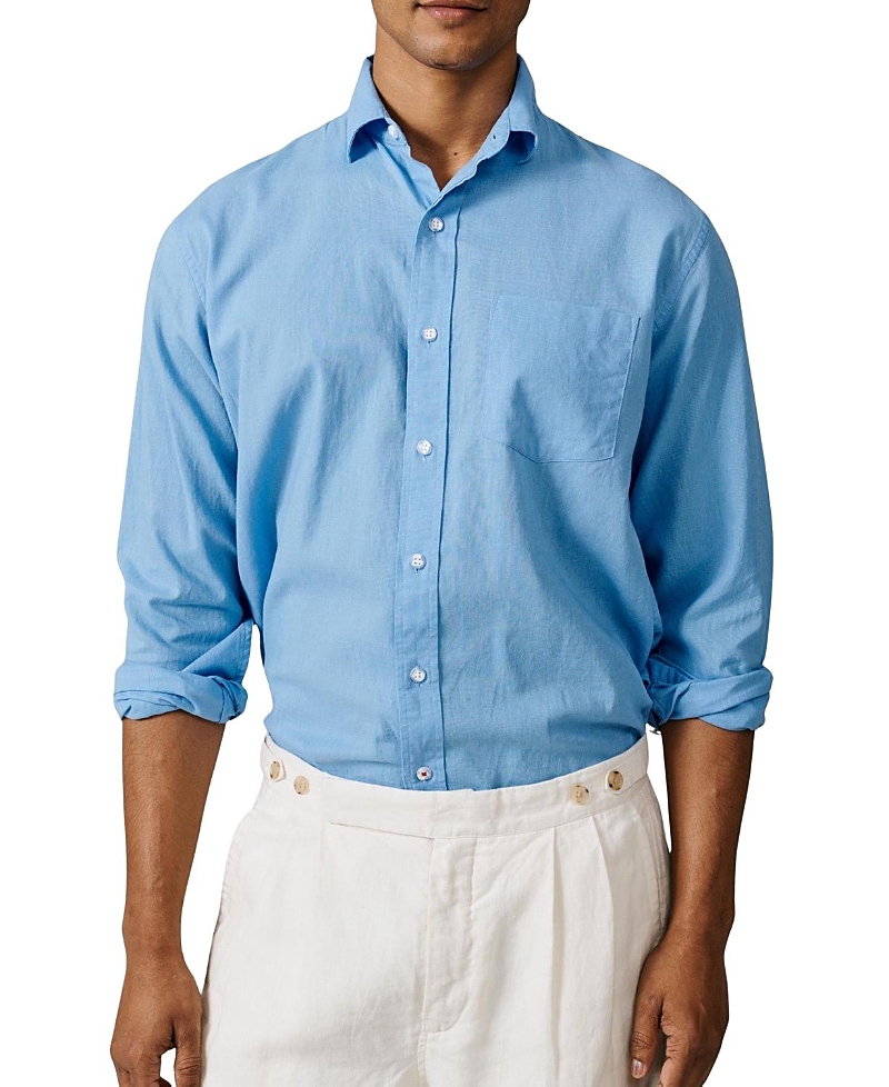 Aubin Grainsby Linen Cotton Relaxed Shirt