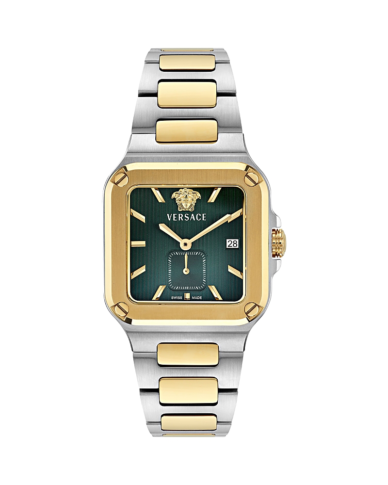 Versace Greca Edge Bracelet Watch, 38mm x 49mm