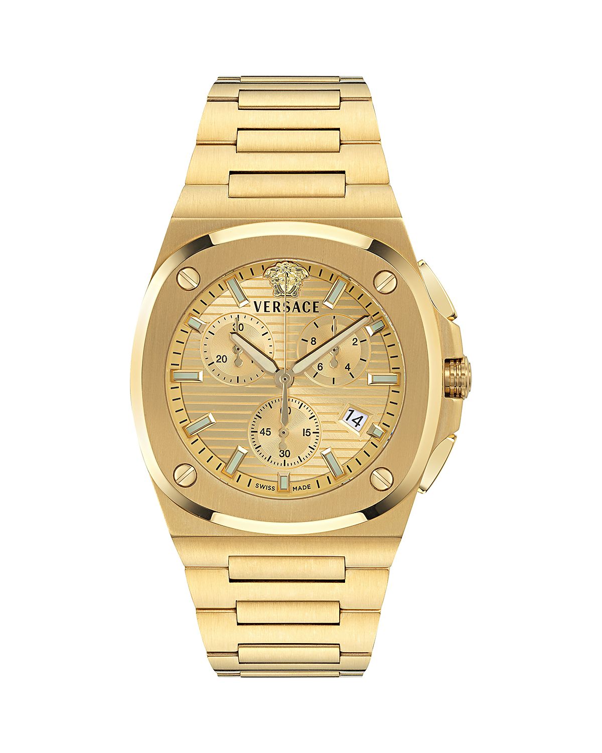 Versace Tolomeo Chrono Bracelet Watch, 40mm x 49mm