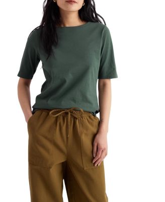 Seasalt Cornwall Poisson Boat Neck T-Shirt