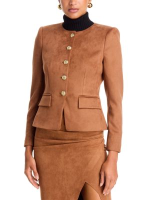 Flynn Faux Suede Jacket