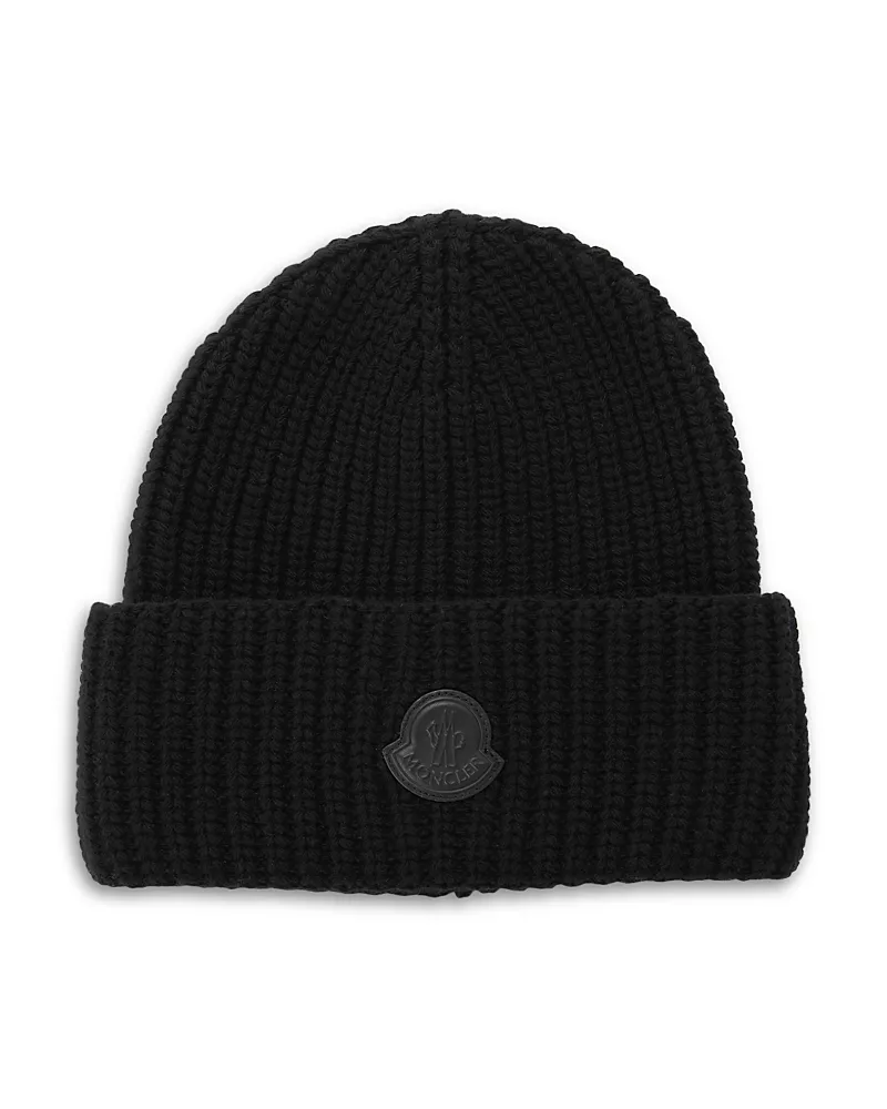 Moncler Ribbed Beanie Hat