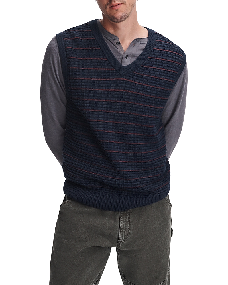 rag & bone Aaron Stripe Vest