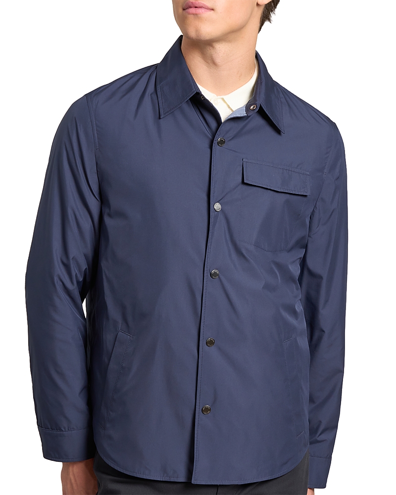 Ted Baker Walden Pocket Coach Jacket In Blue