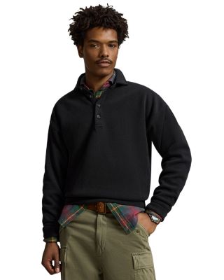 Suede Heritage Rib Knit Sweater