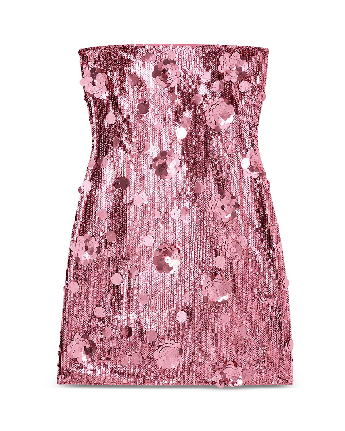Theme Girls' Lena Pink Flower Sequin Dress - Big Kid