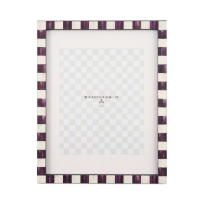 Courtly Check Wall Frame with Check Mat, 8" x 10"