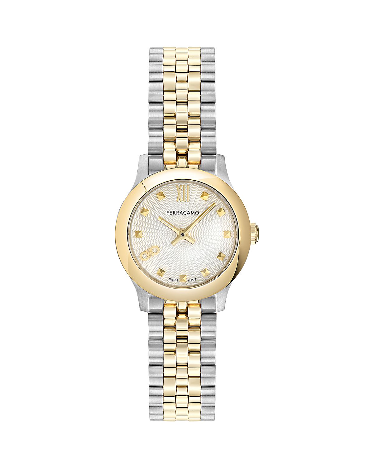 Ferragamo Duo Mini Bracelet Watch, 25mm