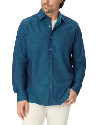 Kerrington Textured Cotton Woven Shirt