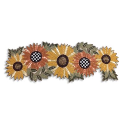 Sunflower Beaded Table Runner