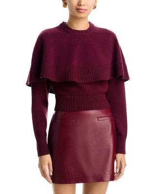 Ronny Kobo Evian Overlay Sweater