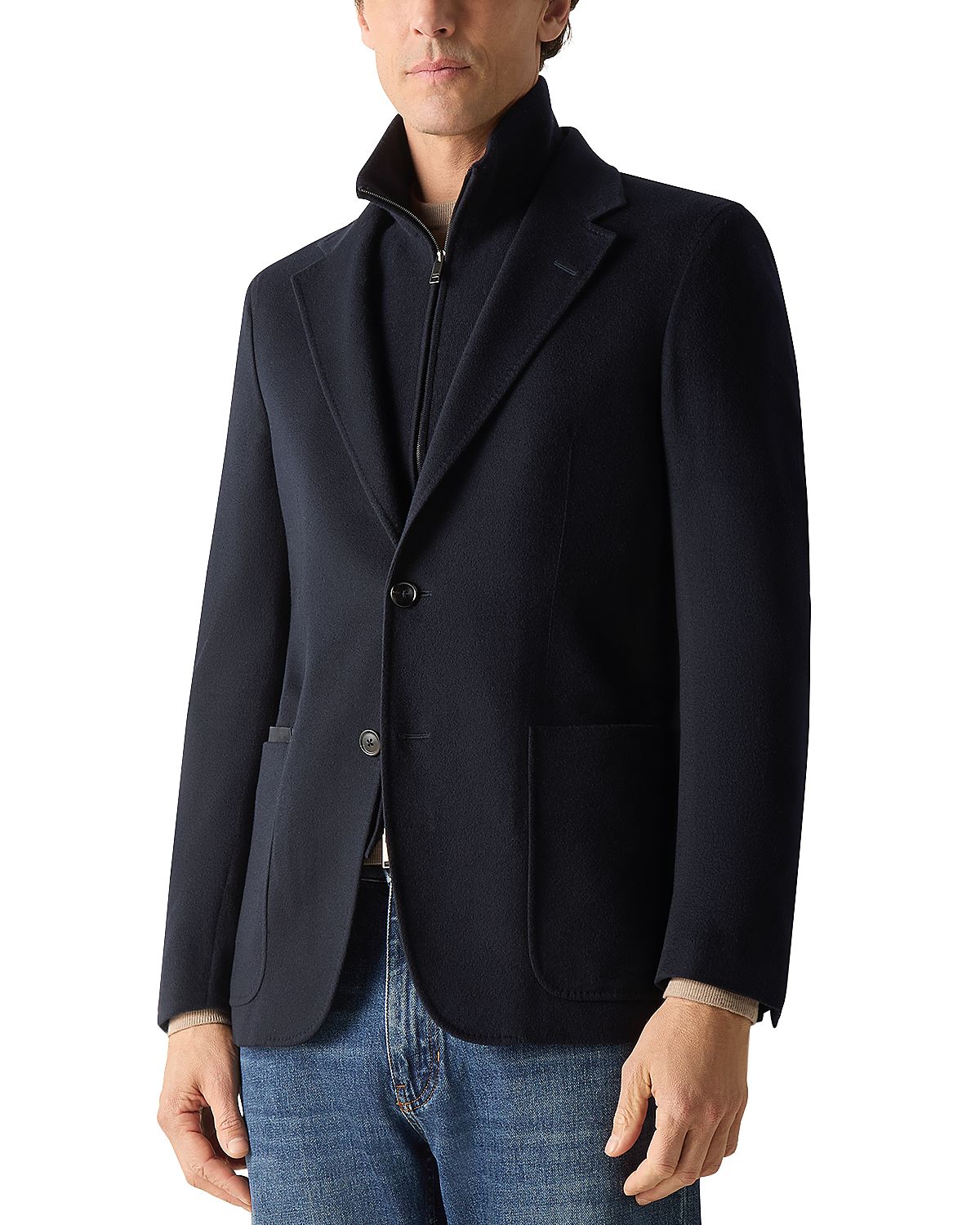 Zegna Oasi Knit Cashmere Jacket