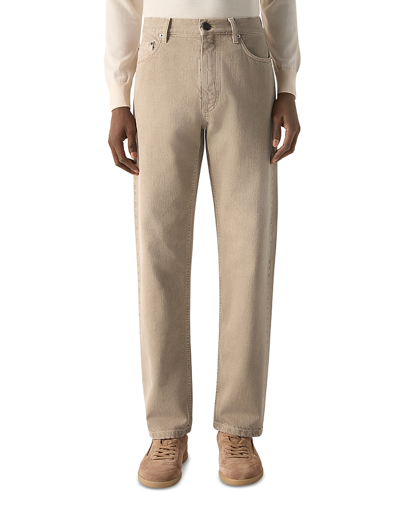 Zegna Roccia Slim Fit Cotton Pants