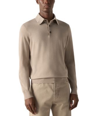 Cashseta Cashmere Blend Polo Shirt