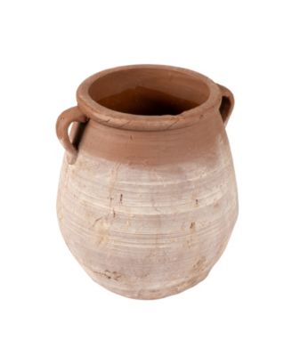  Large Round Terra-cotta Urn