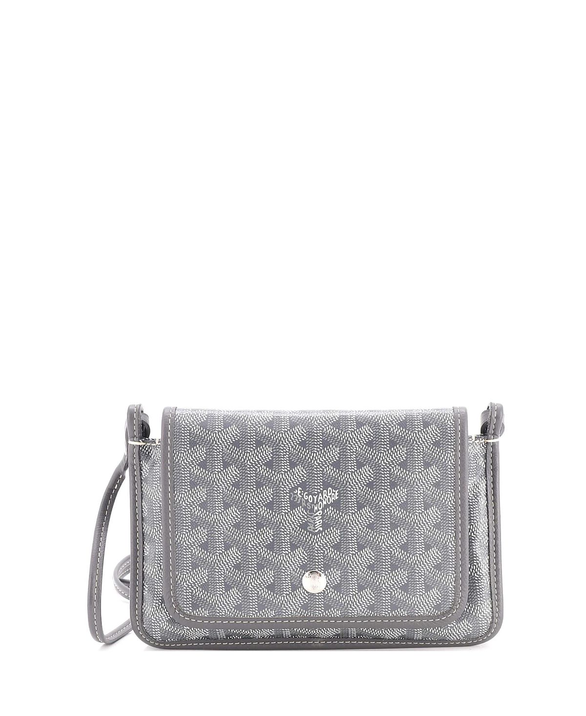 Pre-Owned Goyard Plumet Clutch Wallet Coated Canvas