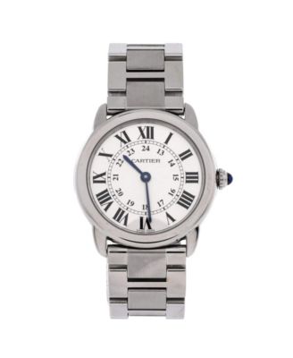  Ronde Solo de Cartier Quartz Watch in Stainless Steel 29mm