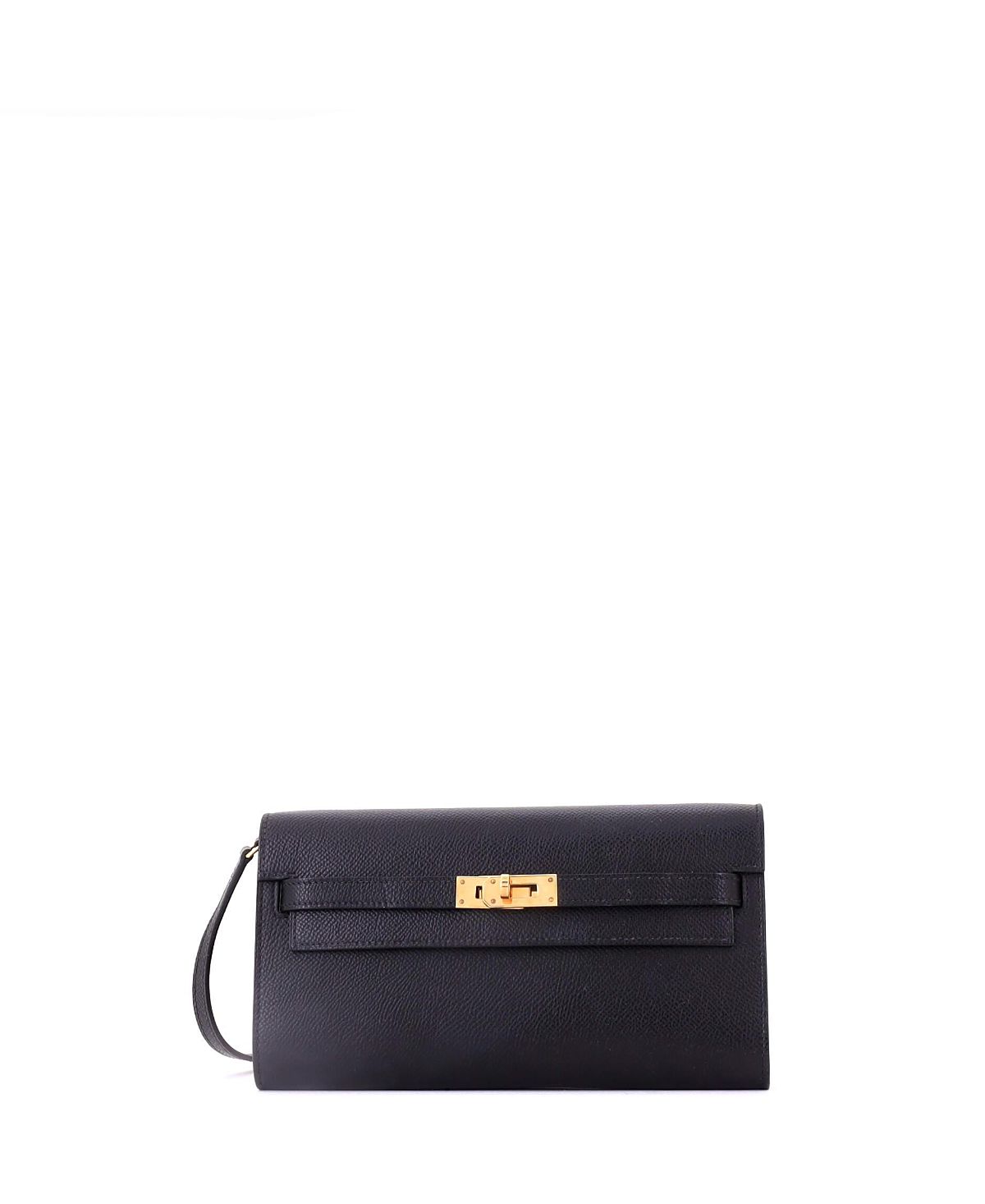 Pre-Owned HERMES Kelly To Go Wallet Epsom