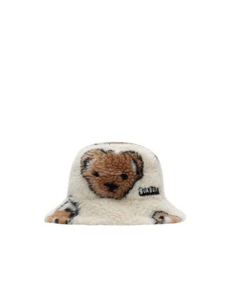  Unisex Thomas Bear Fleece Bucket Hat