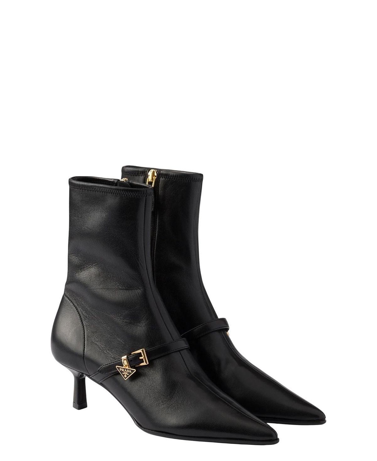 Prada Women's Stretch Nappa Leather Booties