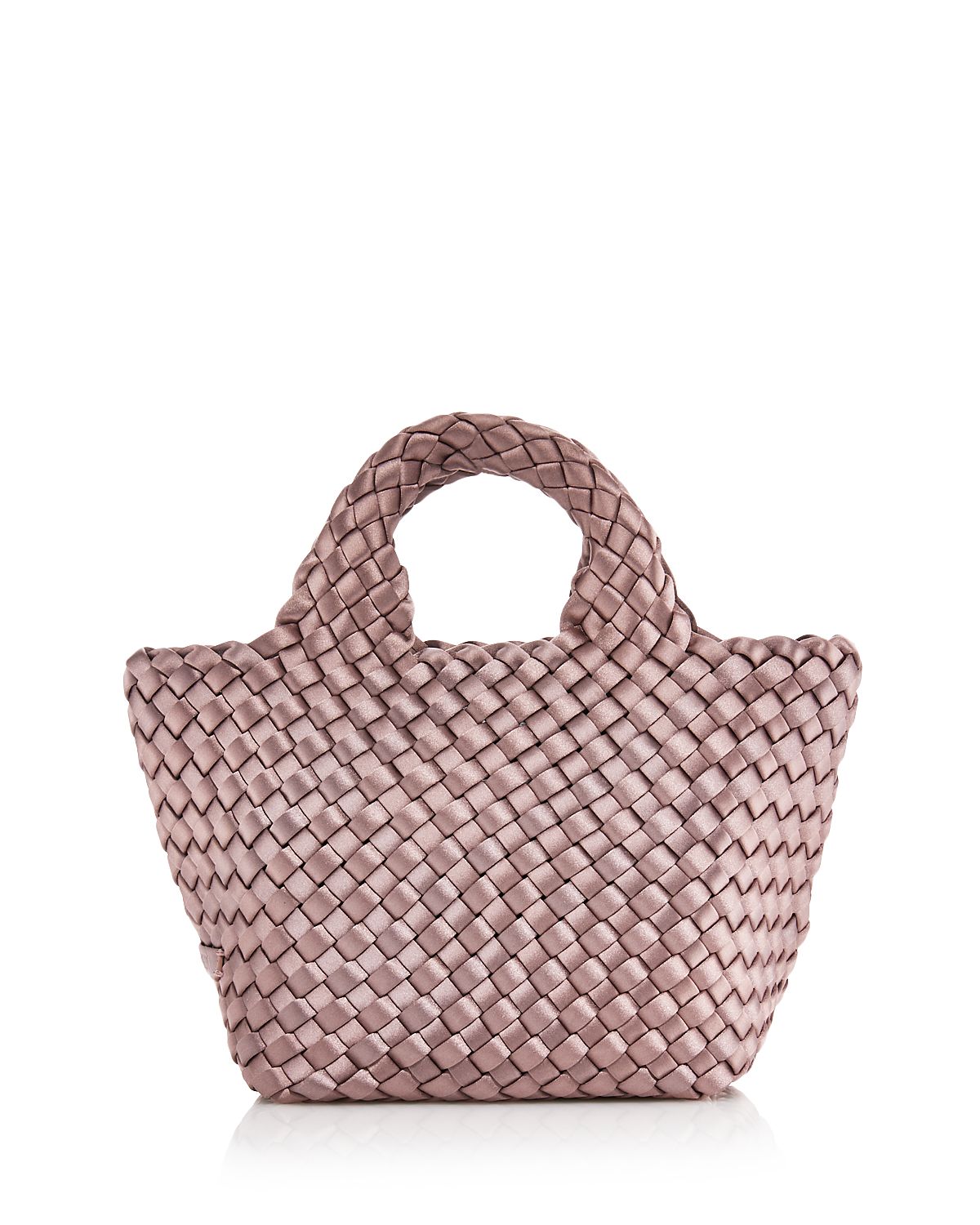 Naghedi Petit Woven Satin Tote