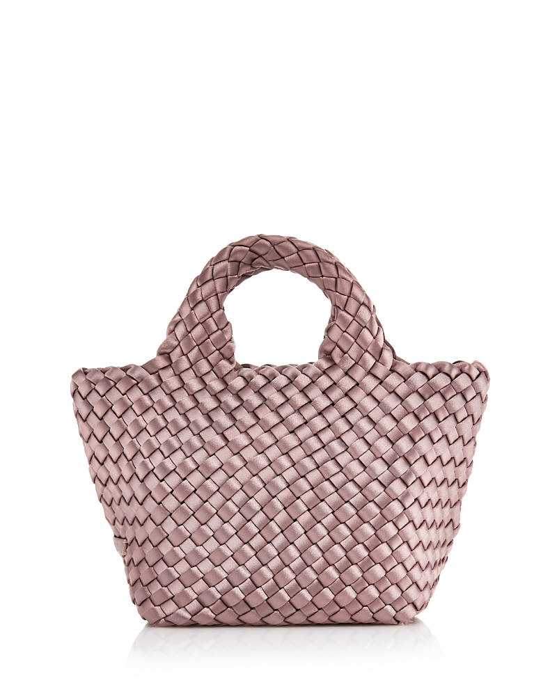 Naghedi Petit Woven Satin Tote